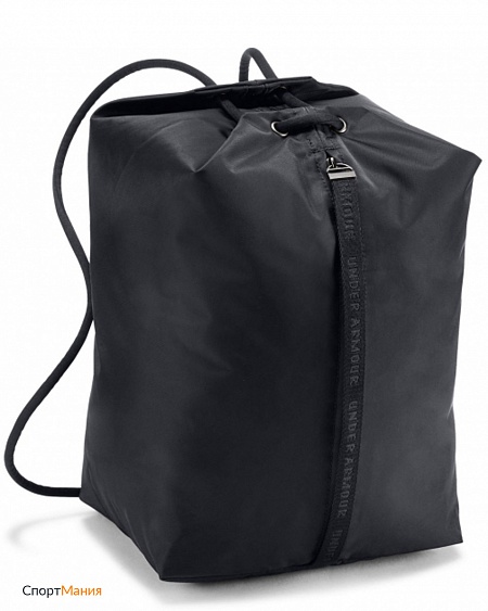 1306394-002 Женский рюкзак-мешок Under Armour Essentials Sackpack черный
