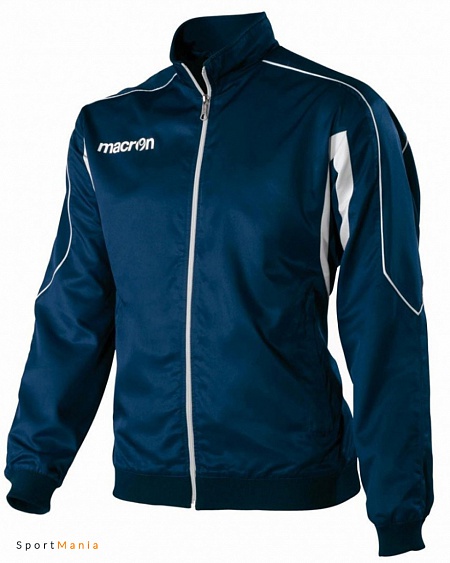 81120701 Олимпийка Macron Safon темно-синий, белый