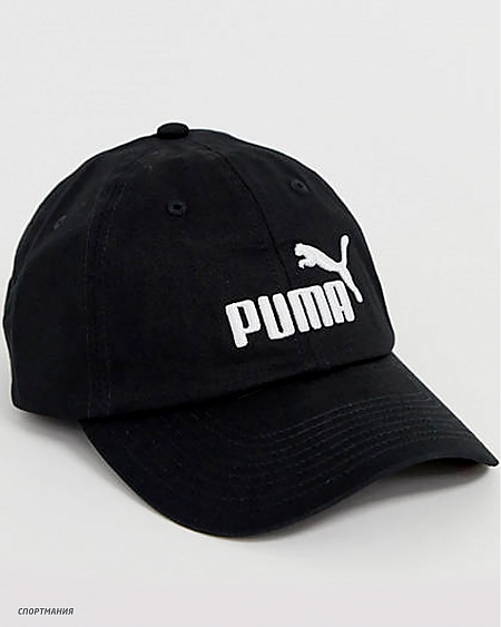 5291909 Бейсболка Puma Cap черный, белый