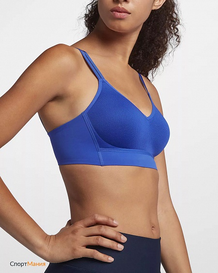 AA4214-480 Топ Nike Breathe Bra синий