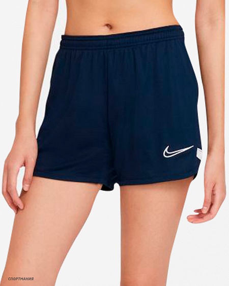 CV2649-451 Женские шорты Nike Women's Academy 21 Short темно-синий, белый
