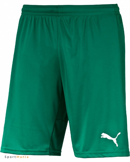 702208051 Футбольные шорты Puma Triumphant зеленый, белый