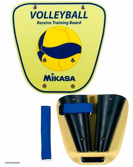 AC-RT200W Доска волейбольная Mikasa для отработки приемов желтый, синий