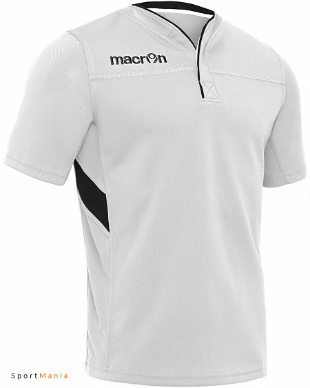 60050109 Футболка Macron Lava белый, черный