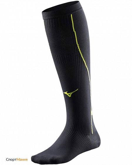 J2GX5A101-93 Носки Mizuno Compression Sock (1 Пара) черный, желтый