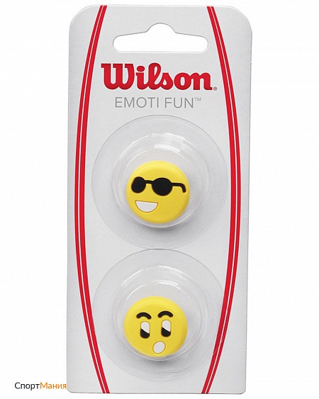 WRZ538500 Виброгаситель Wilson Emoti-Fun Sun Glasses желтый