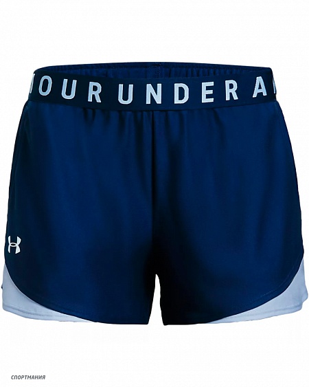 1344552-415 Шорты для бега Under Armour Play Up 3.0 Short темно-синий, голубой