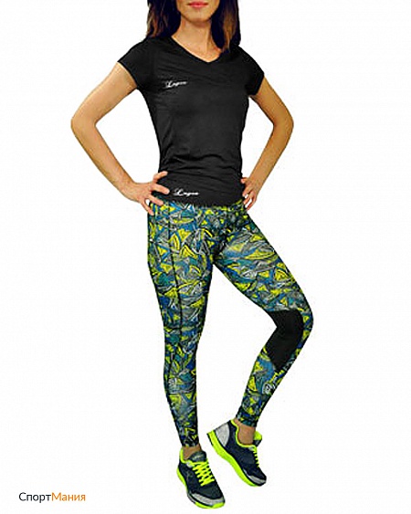 XB341-4010 Тайтсы Legea Dilas зеленый