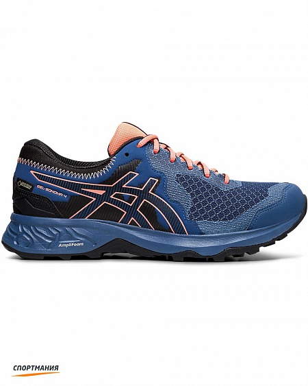 1012A191-400 Женские беговые кроссовки Asics Gel-Sonoma 4 G-TX темно-синий, розовый