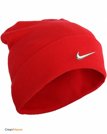 803734-657 Шапка Nike Swoosh Beanie красный