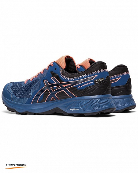 1012A191-400 Женские беговые кроссовки Asics Gel-Sonoma 4 G-TX темно-синий, розовый