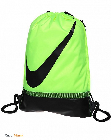BA5424-702 Рюкзак-мешок Nike светло-зеленый, черный