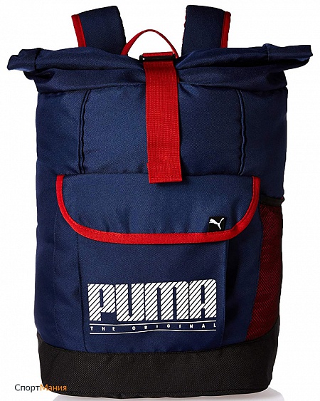 7500302 Рюкзак Puma Sole Backpack Plus темно-синий, бордовый