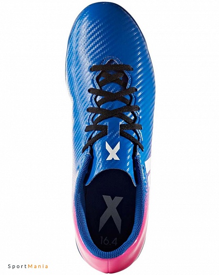 BB5730 Футзалки Adidas X 16.4 детские синий, розовый, белый