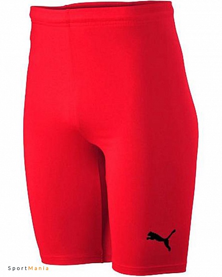 70026814 Шорты компрессионные Puma Tight Short красный, черный