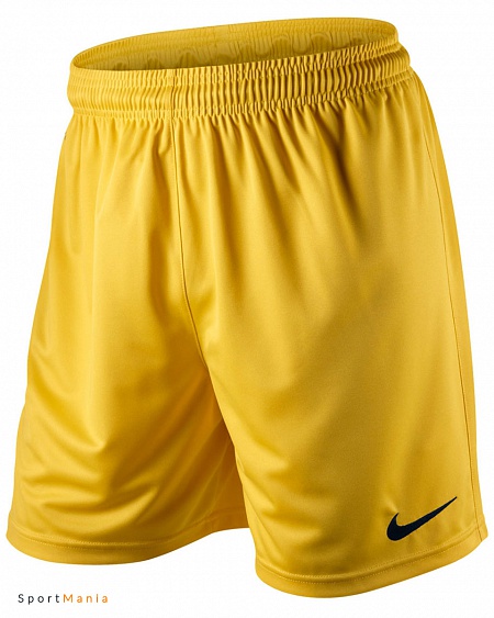 494838-703 Детские футбольные шорты Nike Park желтый, черный