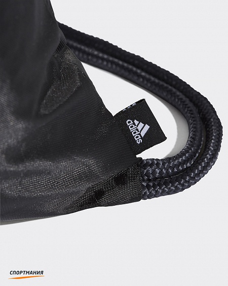 DY7714 Рюкзак-мешок для обуви Adidas Real GB черный, желтый