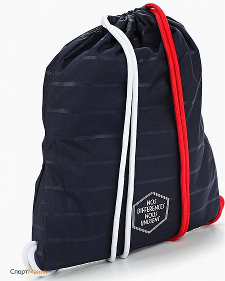 BA5464-451 Рюкзак-мешок Nike Stadium France Gymsack темно-синий, белый, красный