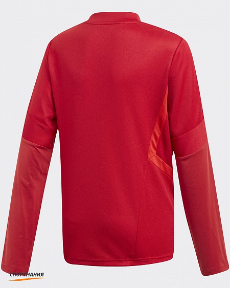 D95939 Детский тренировочный джемпер Adidas Tiro19 красный