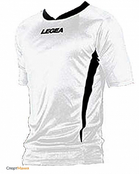M1086-0310 Футболка игровая детская Legea Dusseldorf белый, черный