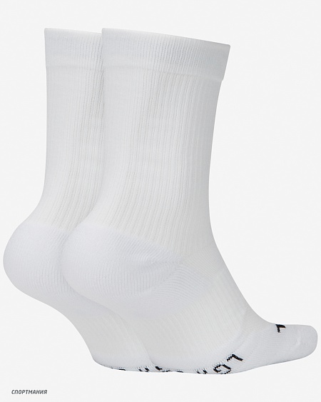 SK0118-100 Носки NikeCourt Multiplier Cushioned белый, черный