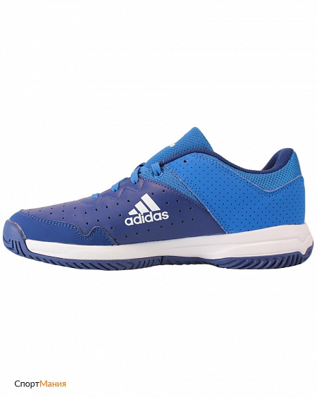 BY2837 Детские кроссовки для индор хоккея Adidas Courtstabil синий, темно-синий