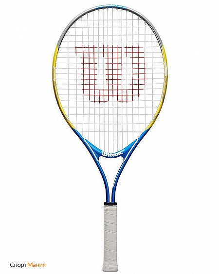 WRT20330U Теннисная ракетка Wilson US Open 25 синий, желтый