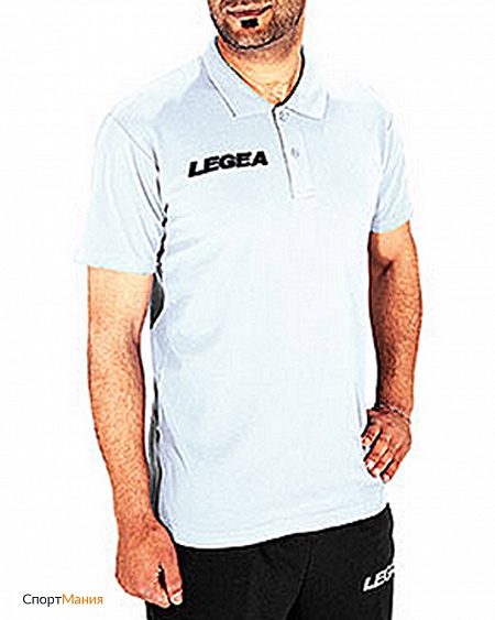 PR101-0003 Поло Legea Polo Sud Gold белый