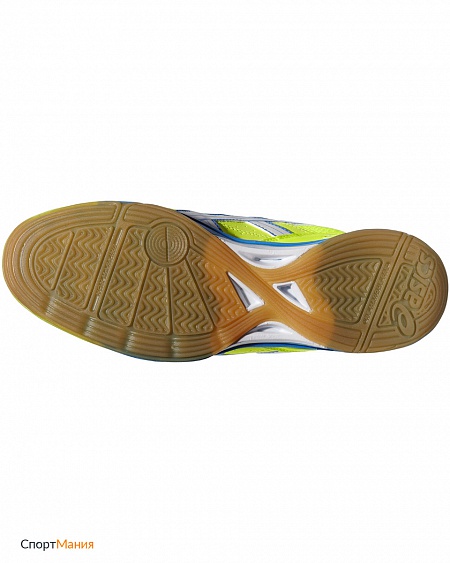 P014Y-0701 Футзалки Asics Copero S светло-зеленый, синий