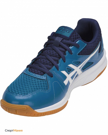 1071A019-400 Кроссовки волейбольные Asics Upcourt 3 синий, темно-синий