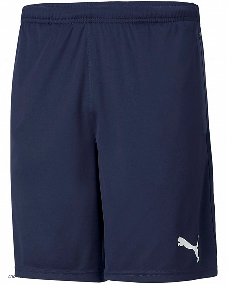 65733606 Шорты Puma teamRise Training Shorts темно-синий, белый