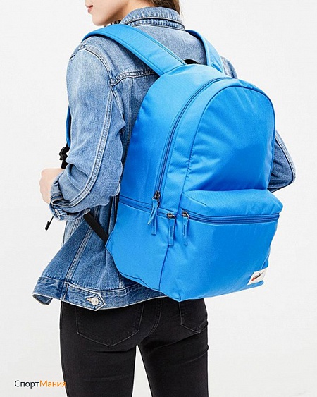 BA4990-403 Рюкзак Nike Heritage Backpack Label синий