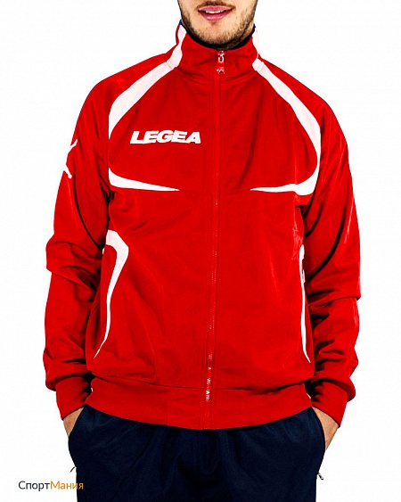 M1083-1203 Олимпийка тренировочная юношеская Legea Giacca Bogota красный, белый