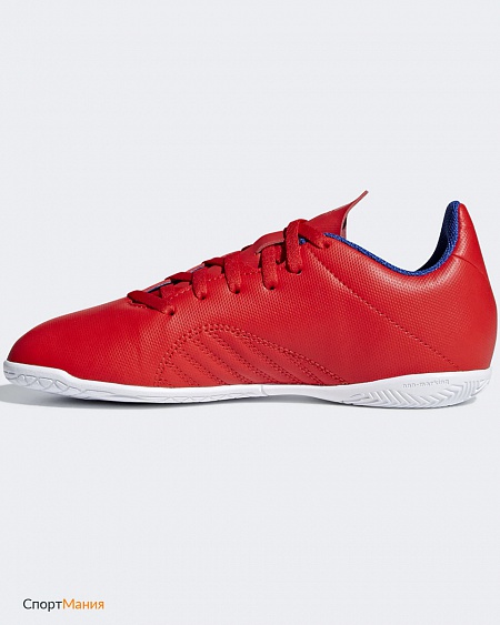 BB9410 Детские футзалки Adidas X 18.4 IN JR красный, серый, синий