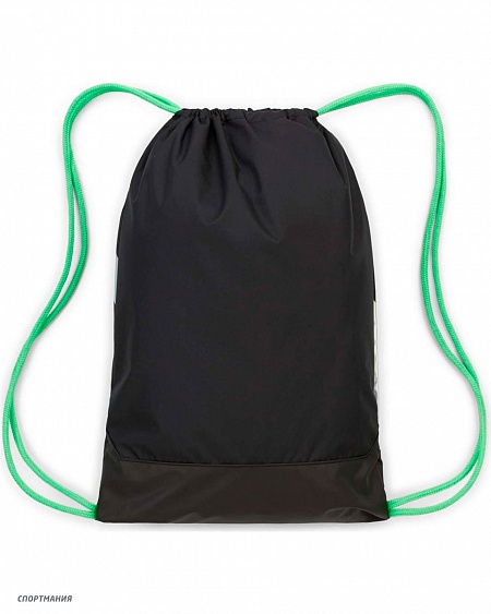 BA6410-013 Мешок для обуви Nike Phantom Gym Sack черный, белый, мятный