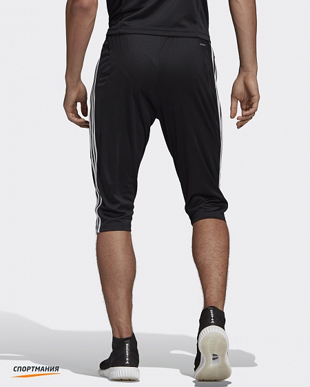 D95948 Бриджи тренировочные Adidas Tiro19 3/4 черный, белый