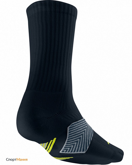 SX4749-043 Носки Nike Run Cushioned Support черный, желтый