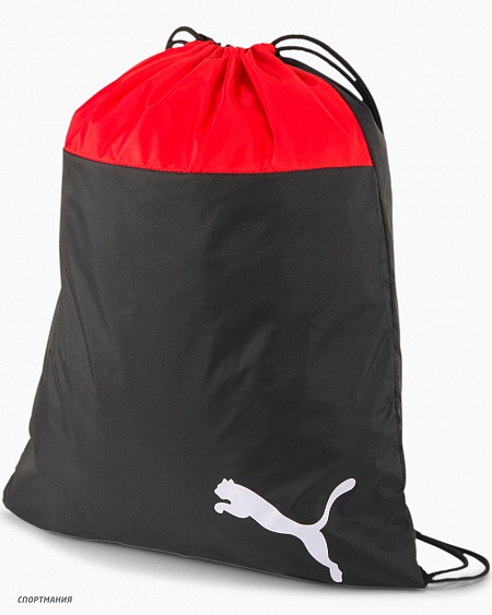 7685301 Сумка-мешок Puma teamGoal Gym Sack черный, красный