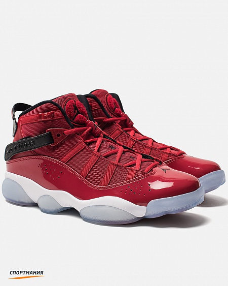 322992-601 Баскетбольные кроссовки Nike Air Jordan 6 Rings красный