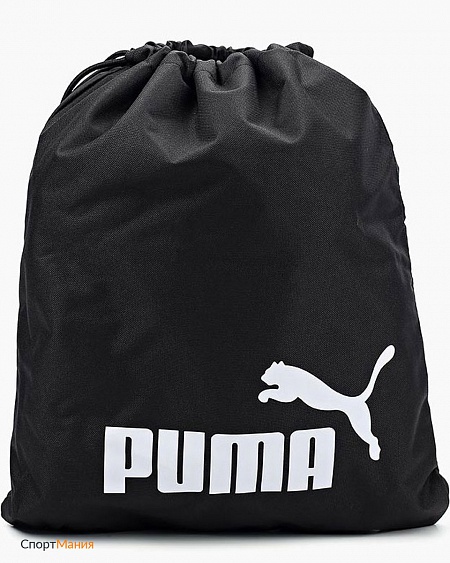 7494301 Сумка Puma Phase Gym Sack черный, белый