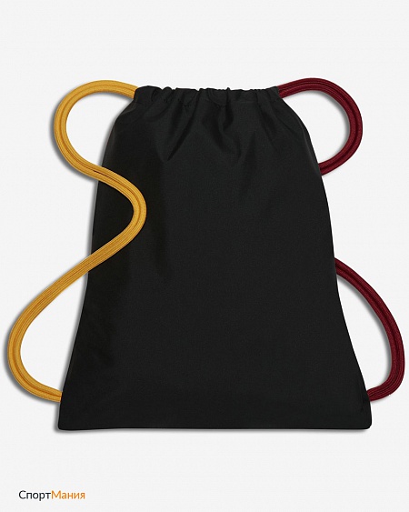 BA5412-010 Рюкзак-мешок Nike A.S. Roma Stadium черный, желтый, красный