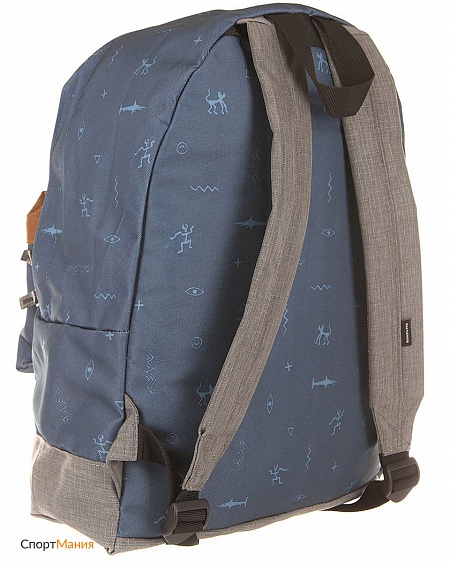 EQYBP03277-CQF6 Рюкзак Quiksilver Everyday Poster 2 темно-синий, коричневый