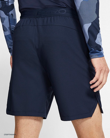 CJ1957-451 Шорты Nike Pro Flex Vent Max SR темно-синий