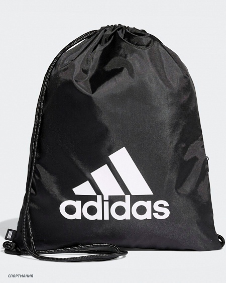 DQ1068 Рюкзак-мешок Adidas Tiro Gymsack черный, белый