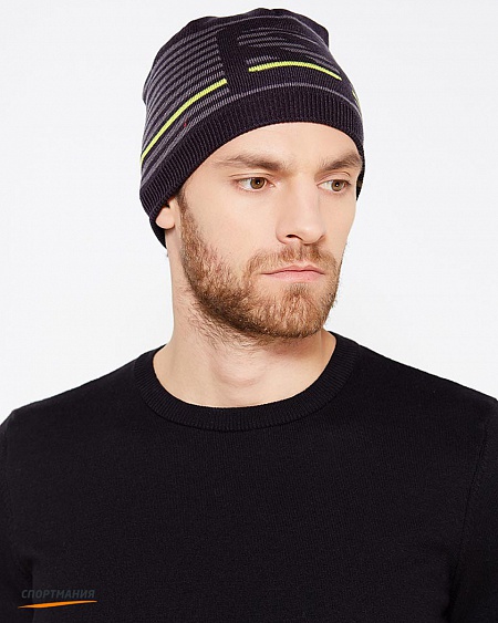 L39508000 Шапка Salomon Flatspin серый, черный