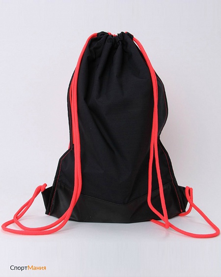 BA5424-610 Рюкзак-мешок Nike ярко-оранжевый, черный