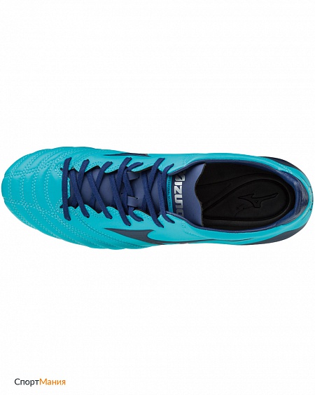 P1GA1858-14 Футбольные бутсы Mizuno Morelia Neo Kl II Md голубой, темно-синий