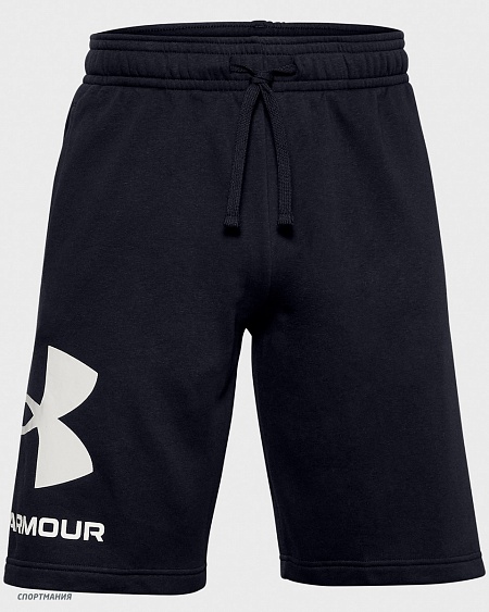 1357118-001 Шорты Under Armour Rival Fleece Big Logo Shorts черный, белый