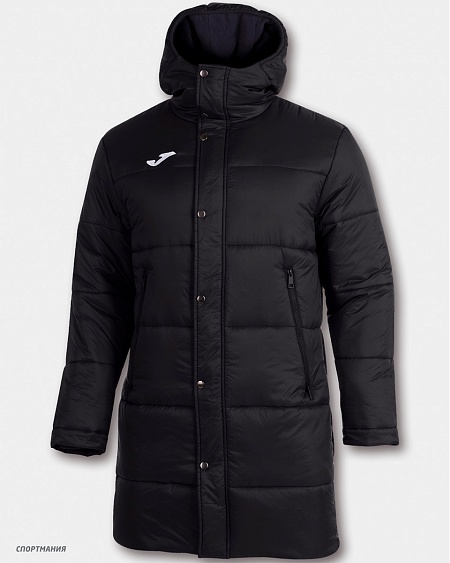 101697.100 Теплая куртка удлиненная Joma Islandia III черный, белый