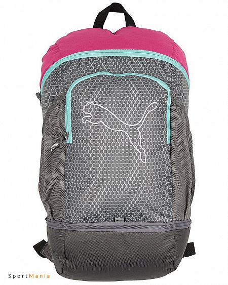 07439603 Рюкзак Puma Echo серый, розовый, голубой